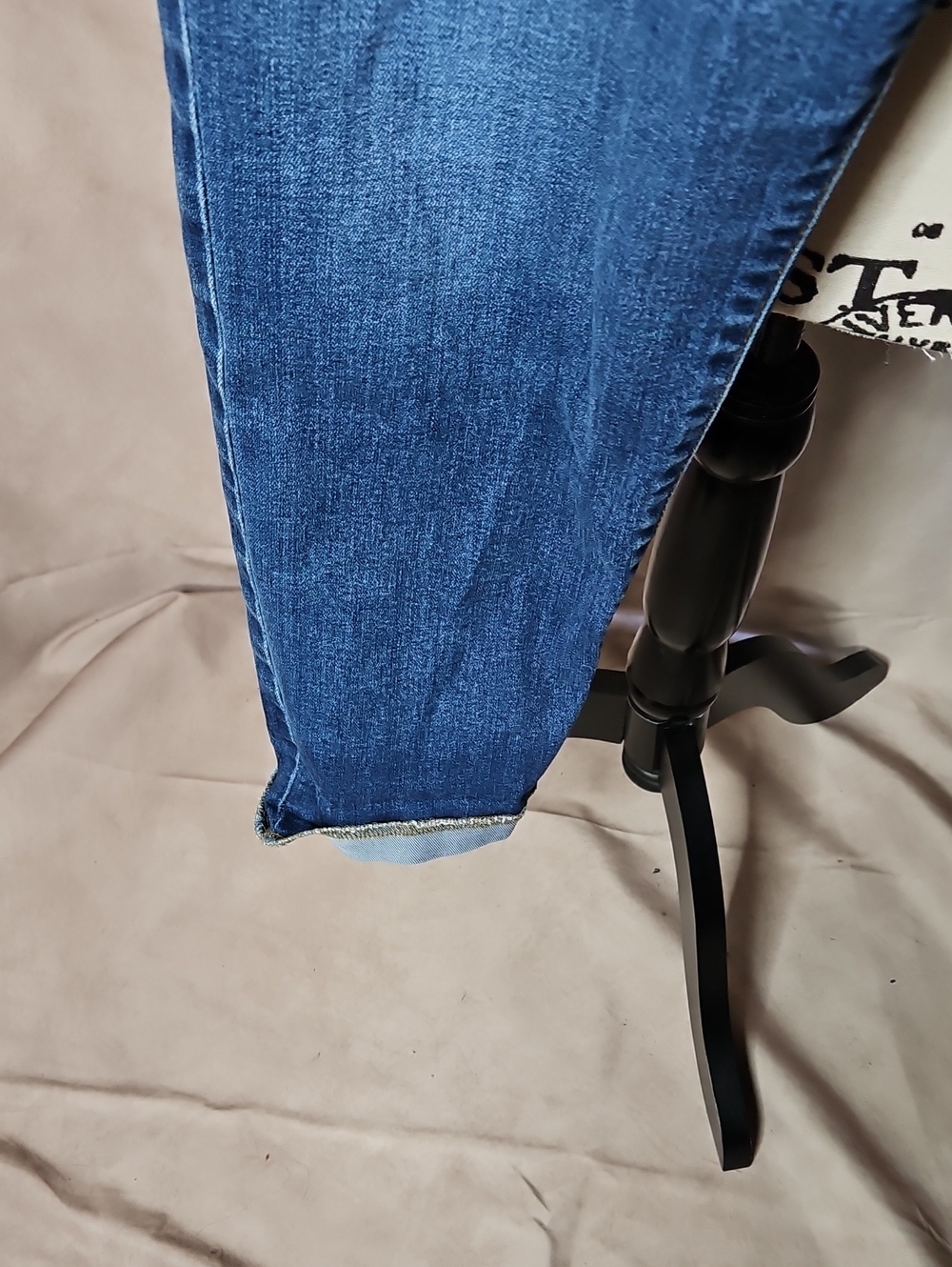Hudson Jeans Natalie Dianna Wash Slim FIt Raw Hem Cropped/Cuffed Jeans Size 29 - Picture 3 of 9